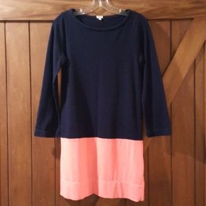 *J. Crew* L/S Colorblock Dress (XS) -- So Cute!!